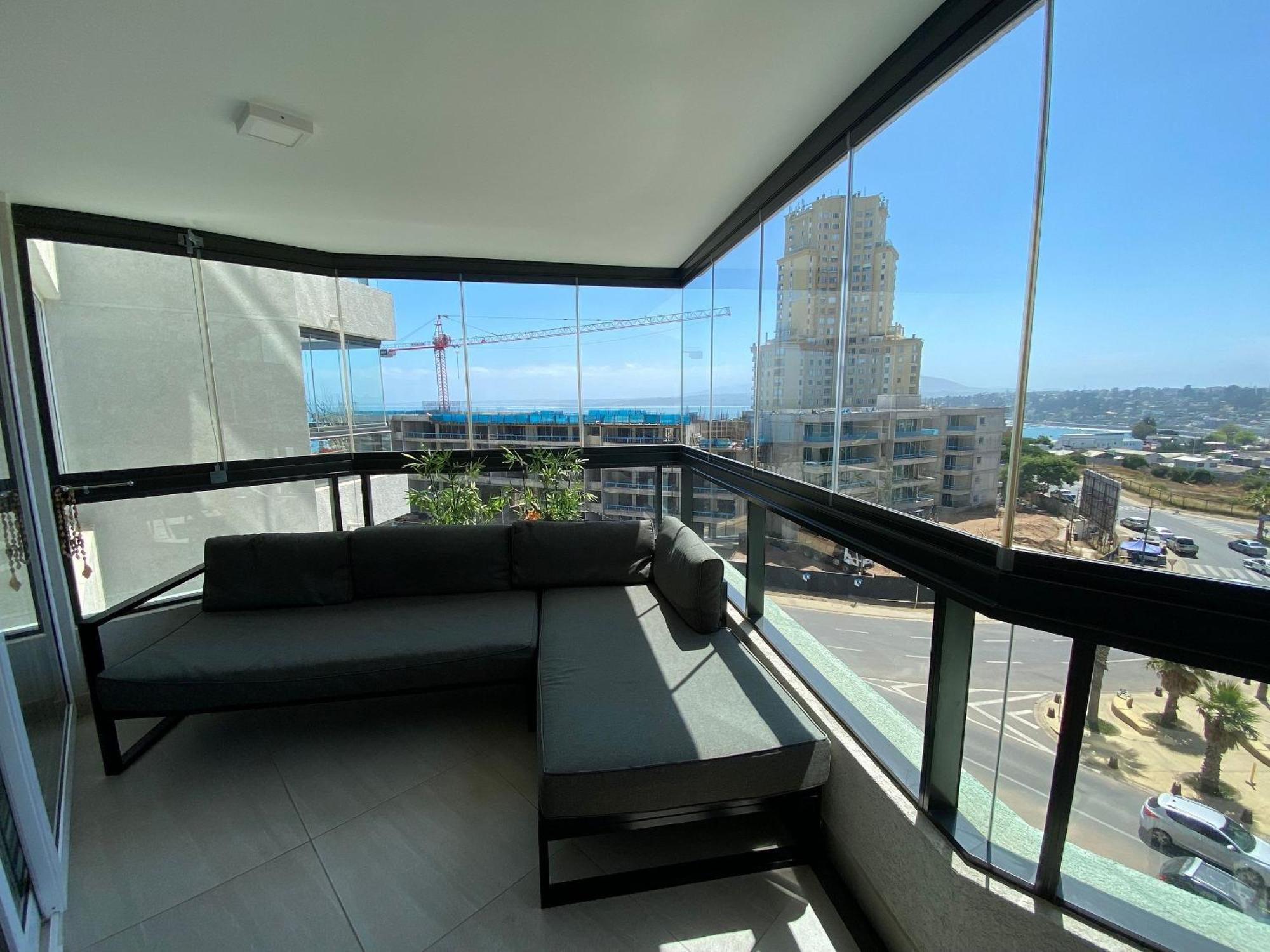Apartamento Hermoso Y Equipado Depto En Concon. *