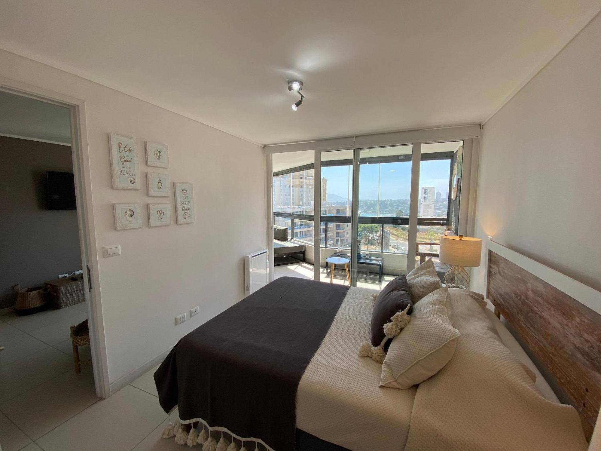 Apartamento Hermoso Y Equipado Depto En Concon. *